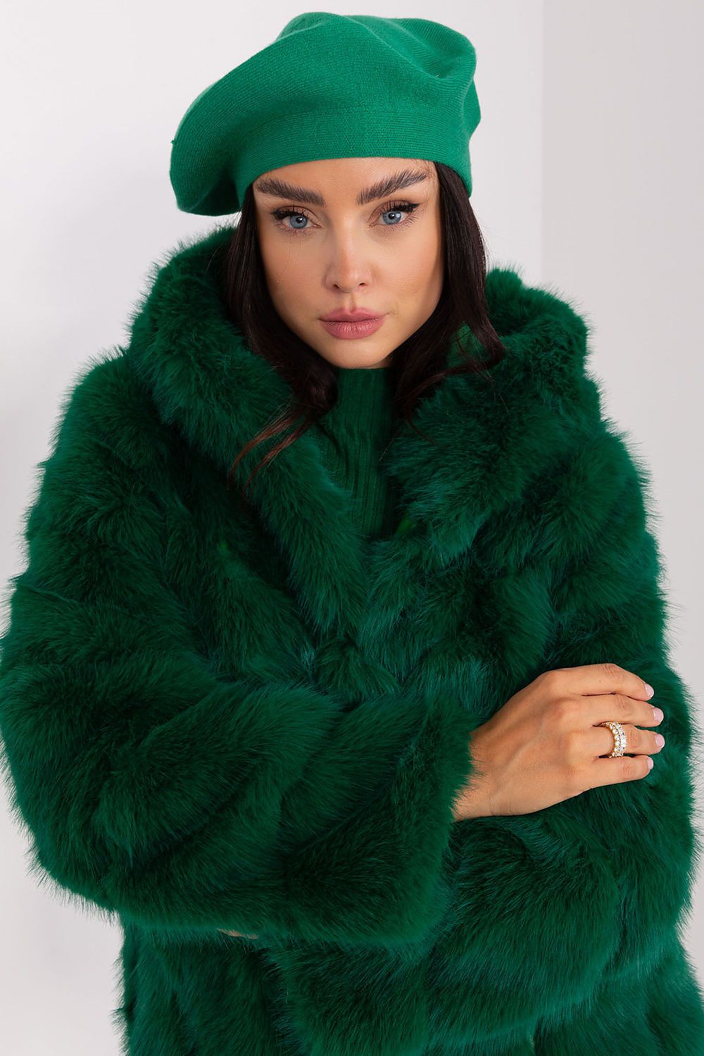   Czapka Model AT-CZ-231305.91P Green - AT 