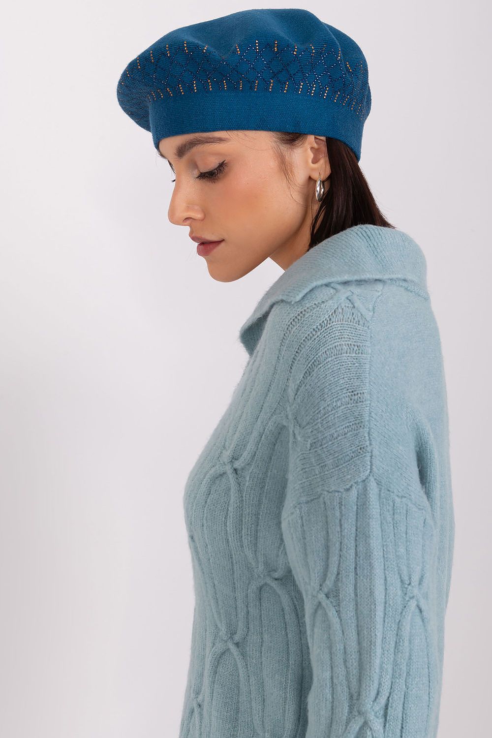   Beret Model AT-CZ-231605.04P Morski - AT 