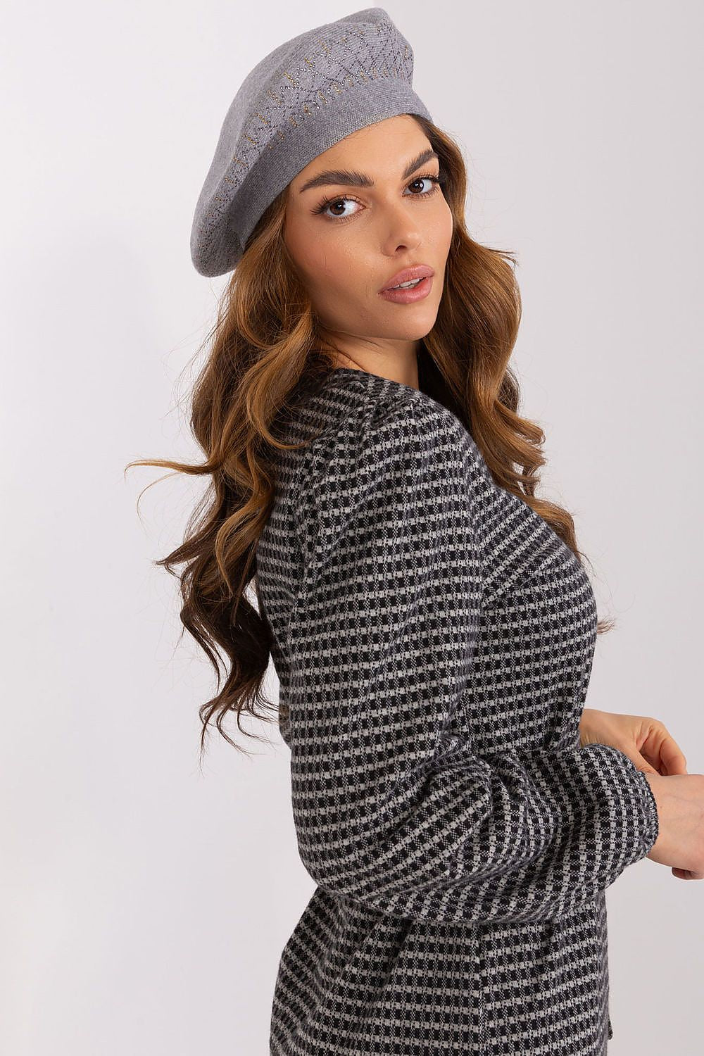  Beret Model AT-CZ-231605.24P Grey - AT 