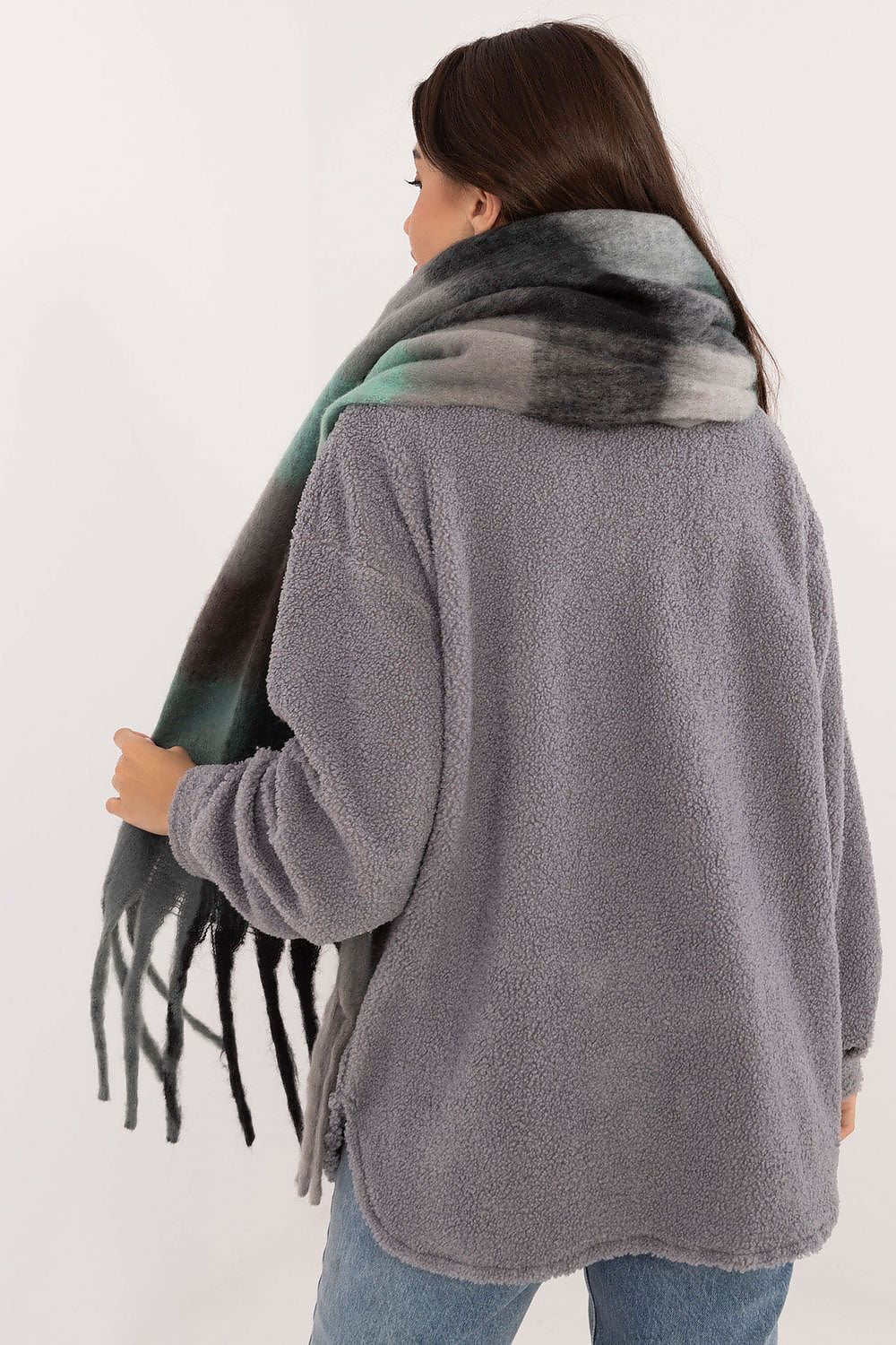   Szalik Model AT-SZ-2312501.62 Grey/Black - AT 