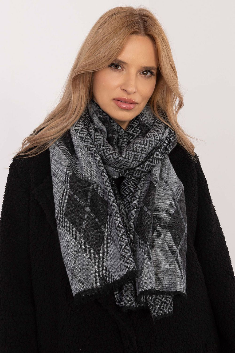   Chusta Model AT-CH-12301.82P Grey/Black - AT 