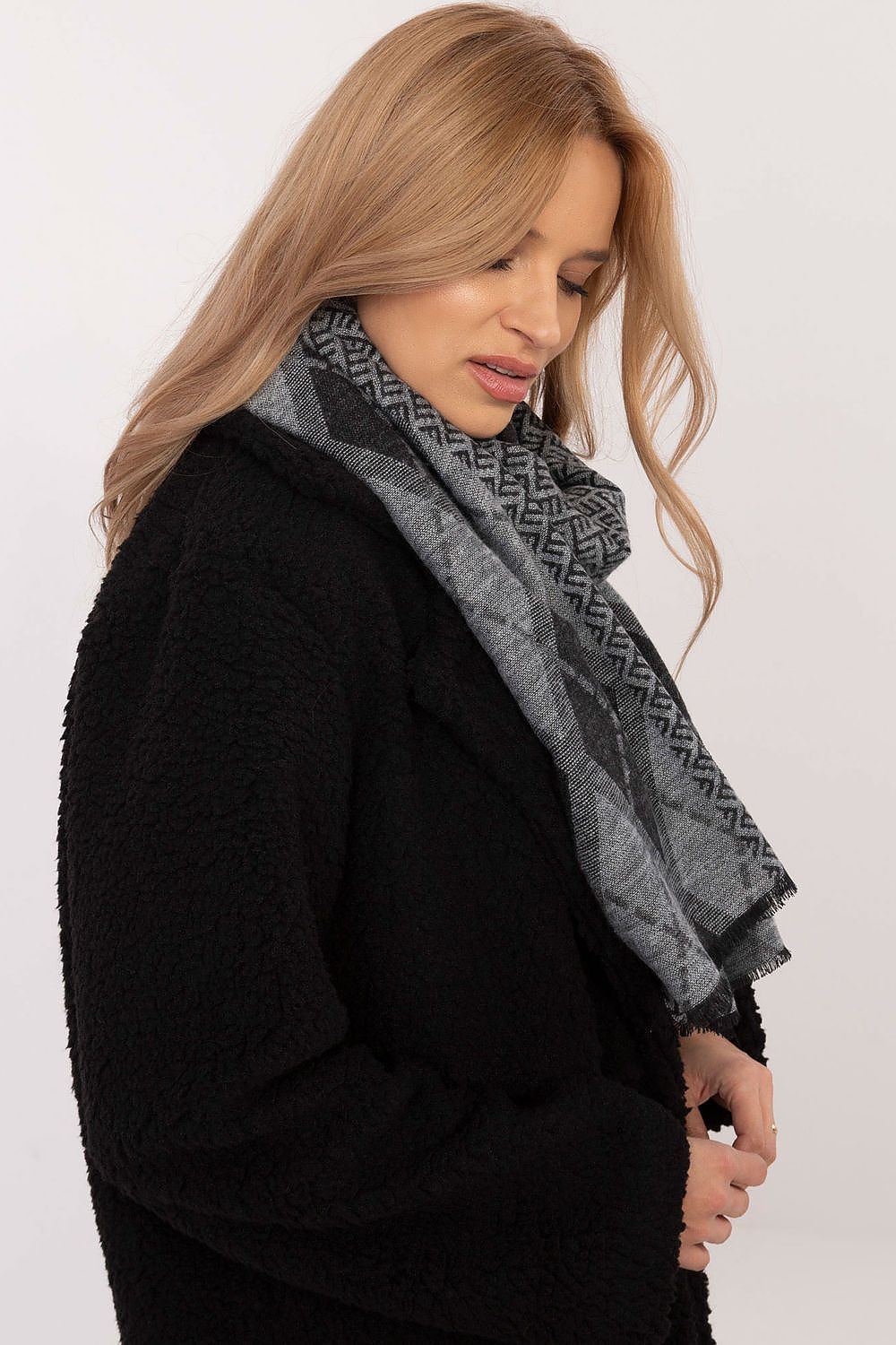   Chusta Model AT-CH-12301.82P Grey/Black - AT 
