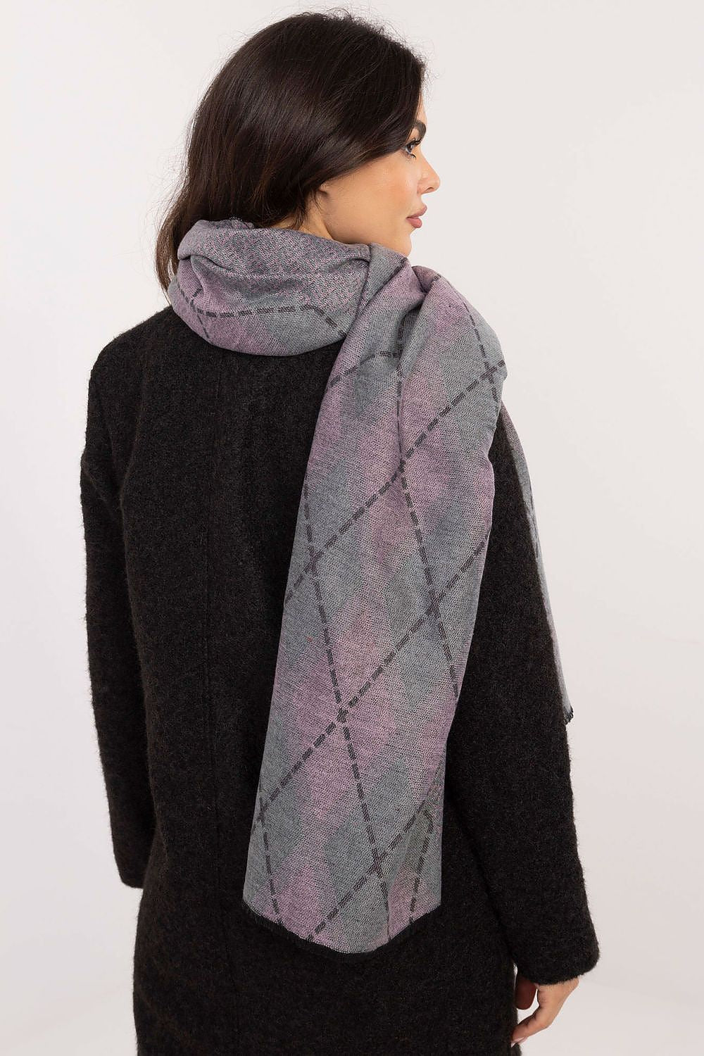   Chusta Model AT-CH-12301.82P Grey/Pink - AT 