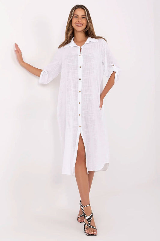  Sukienka Model TW-SK-BI-24135.81 White - Och Bella 
