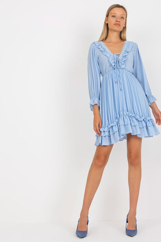  Sukienka Model TW-SK-BI-0761.92 Light Blue - Och Bella 
