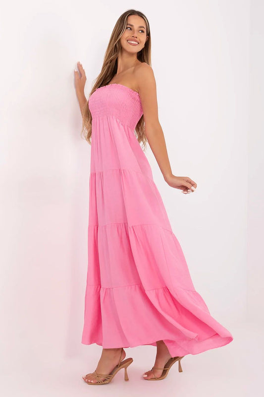  Sukienka Model MI-SK-A2596.97 Pink - Italy Moda 