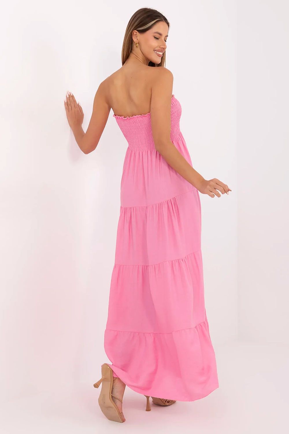  Sukienka Model MI-SK-A2596.97 Pink - Italy Moda 