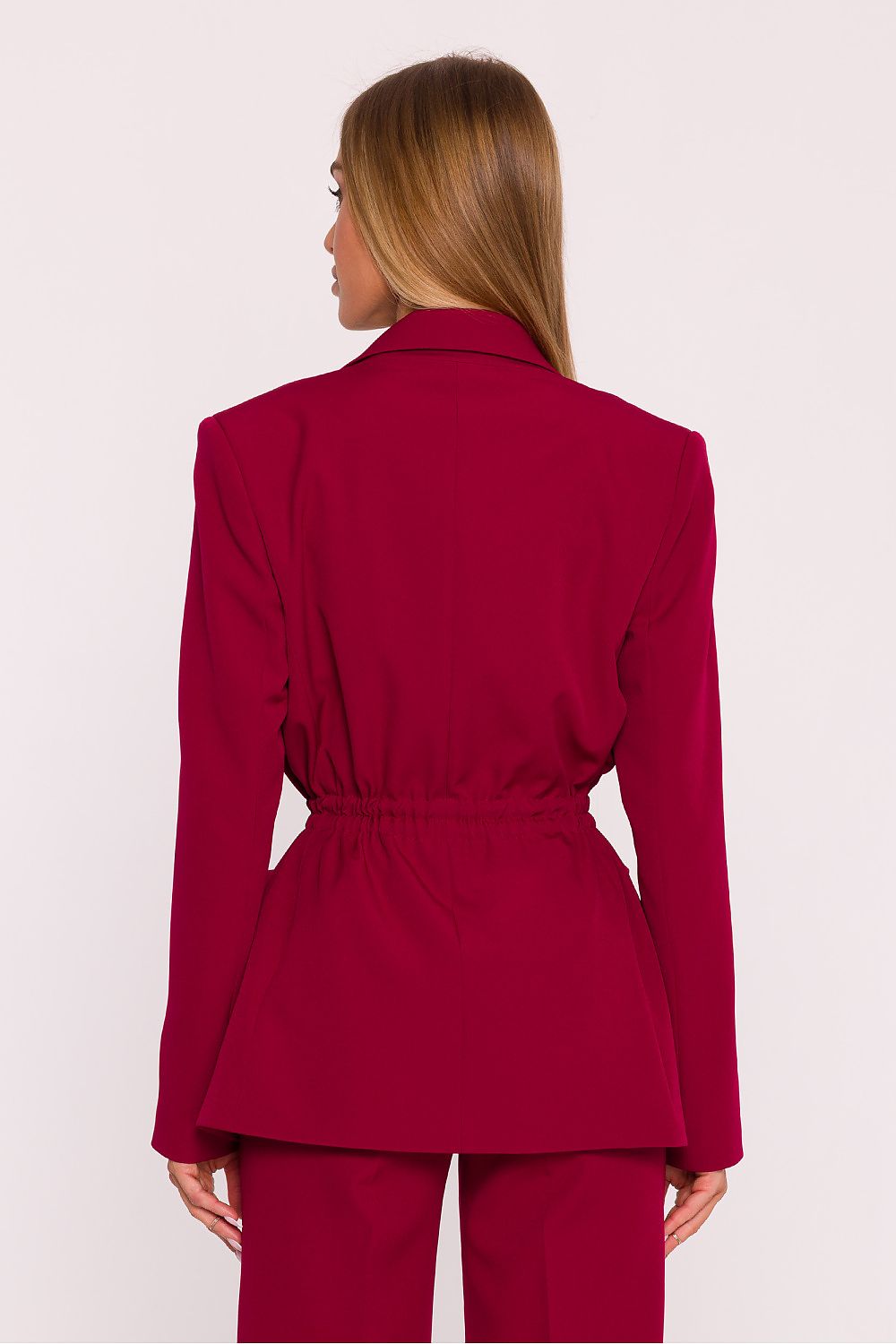   Marynarka Damska Model MOE873 Bordo - Moe 