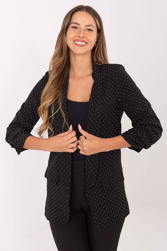   Marynarka Model IT-MA-7684.81 Black - Italy Moda 