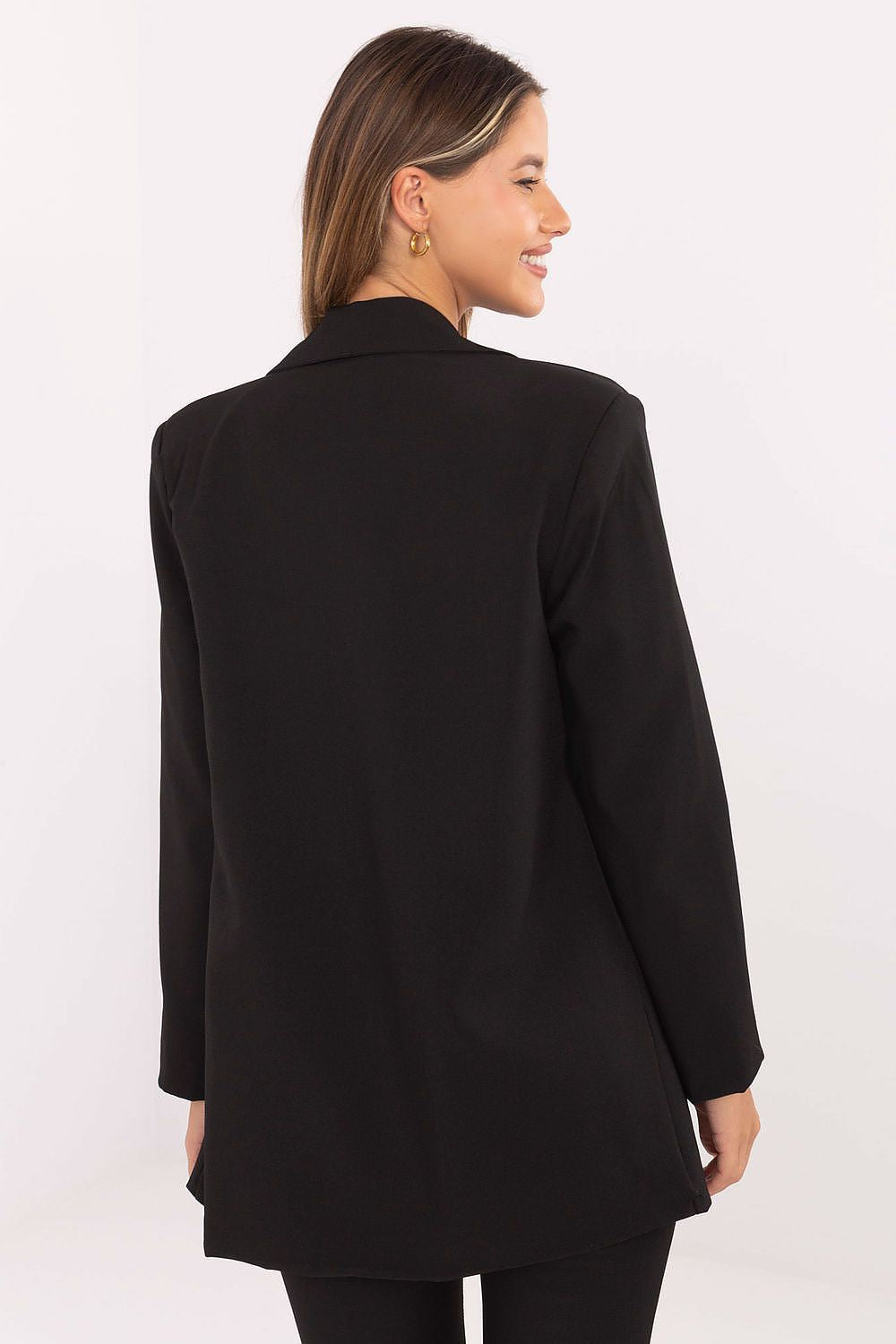   Marynarka Model IT-MA-FL8315.85 Black - Rue Paris 
