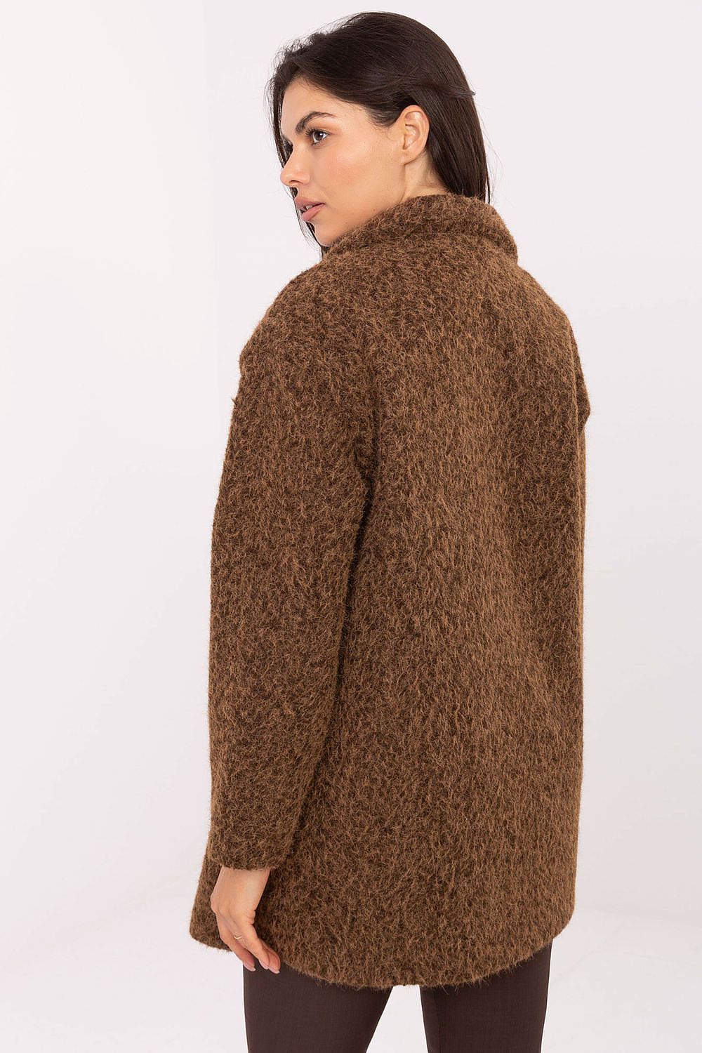   Płaszcz Damski Model IT-PL-96775.19P Brown - Factory Price 