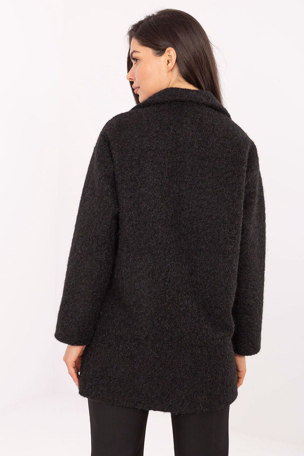   Płaszcz Damski Model IT-PL-96775.19P Black - Factory Price 