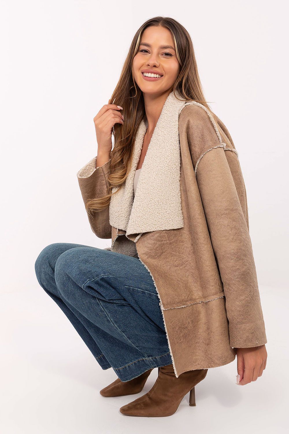   Kurtka Damska Model IT-KR-95616.66 Beige - Factory Price 