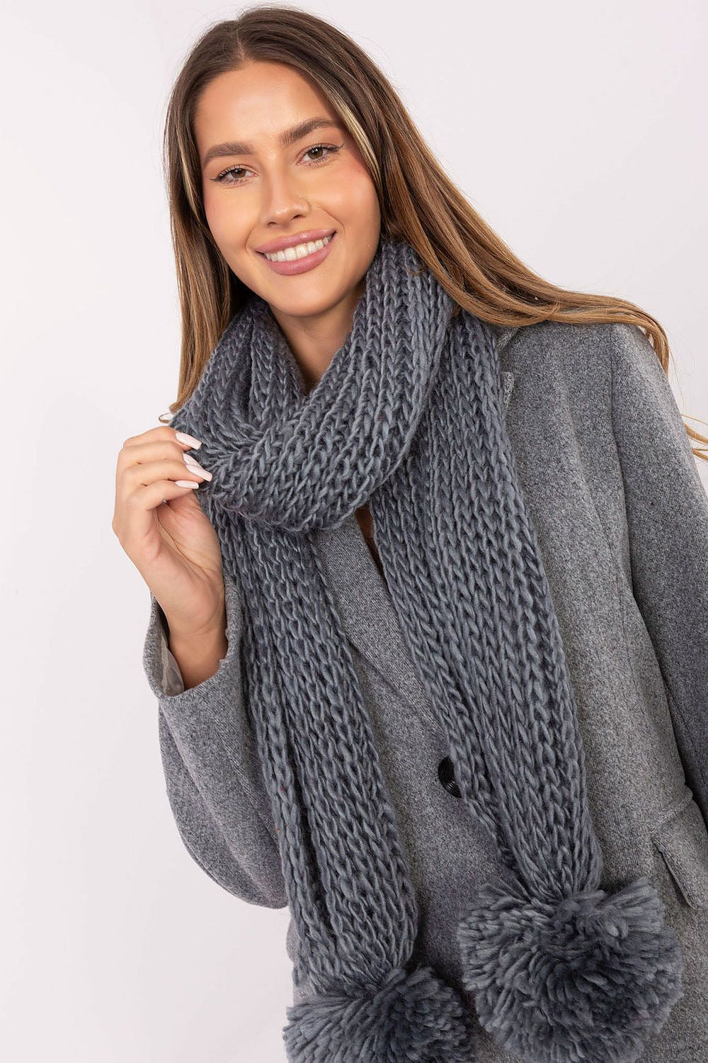   Szalik Model AT-SZ-S-2203.87 Grey - AT 