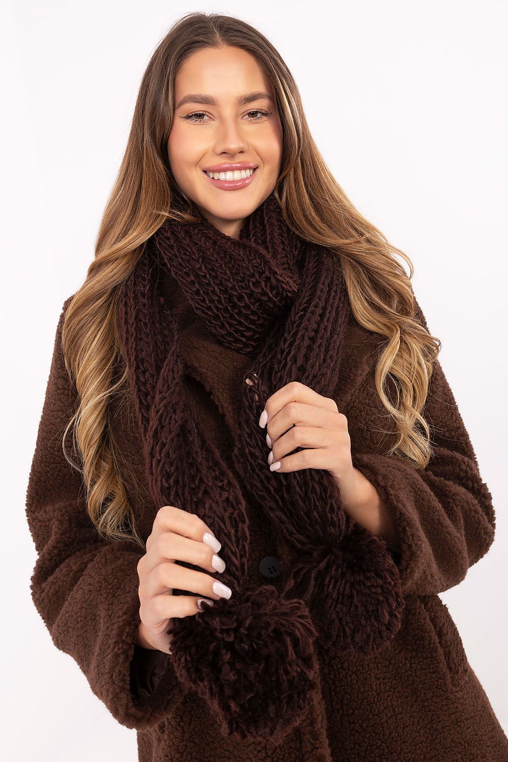   Szalik Model AT-SZ-S-2203.87 Dark Brown - AT 