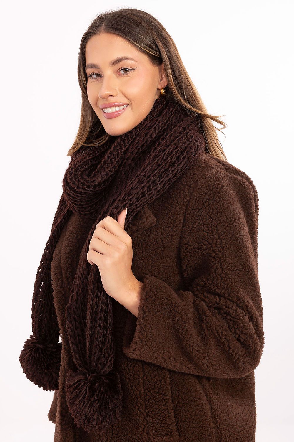   Szalik Model AT-SZ-S-2203.87 Dark Brown - AT 