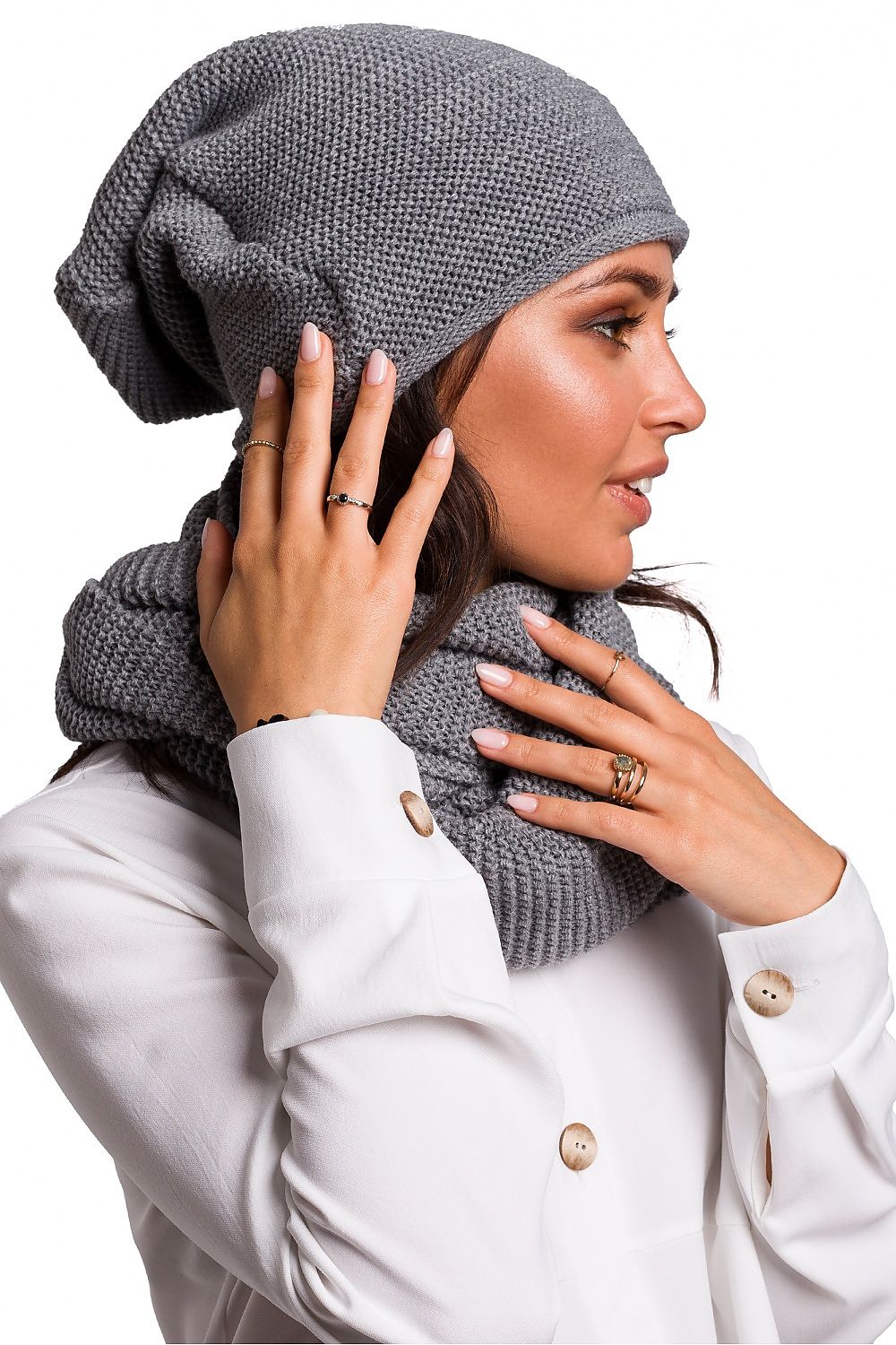   Komin Model BK042 Grey - BE Knit 