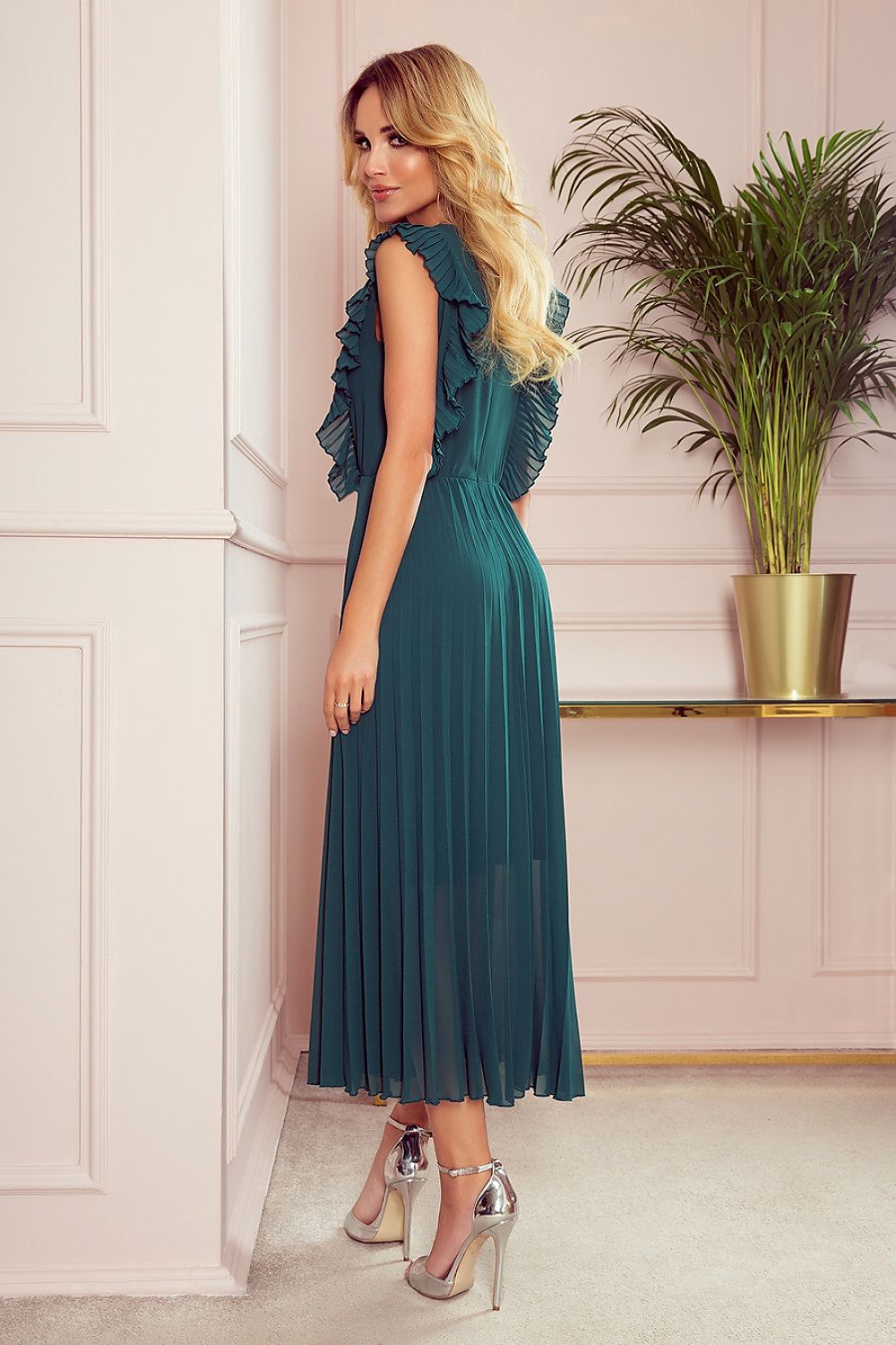   Sukienka Model Emily 315-1 Green - Numoco 