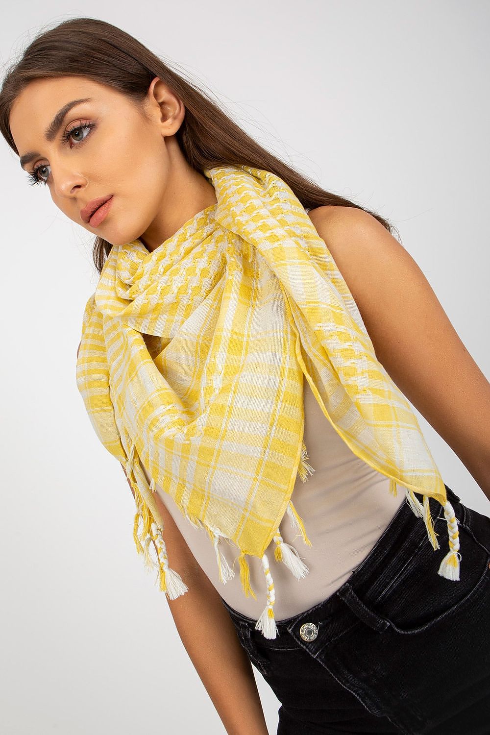   Chusta Model AT-CH-ARAFAT.37 Light Yellow - AT 