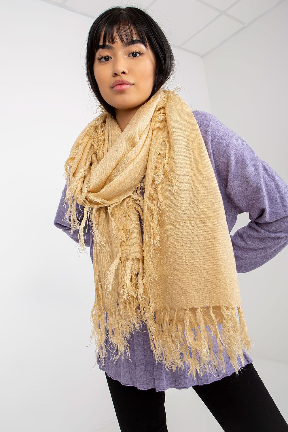   Szalik Model AT-SZ-1285.65P Beige - AT 