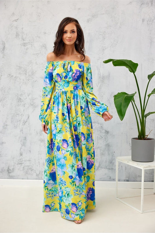  Sukienka Model SUK0362 L54 Multicolor - Roco Fashion 