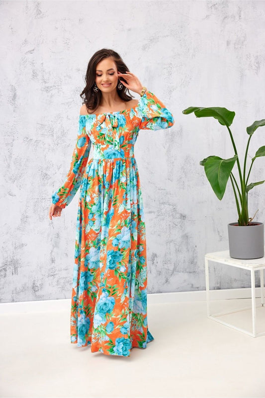  Sukienka Model SUK0362 L49 Multicolor - Roco Fashion 
