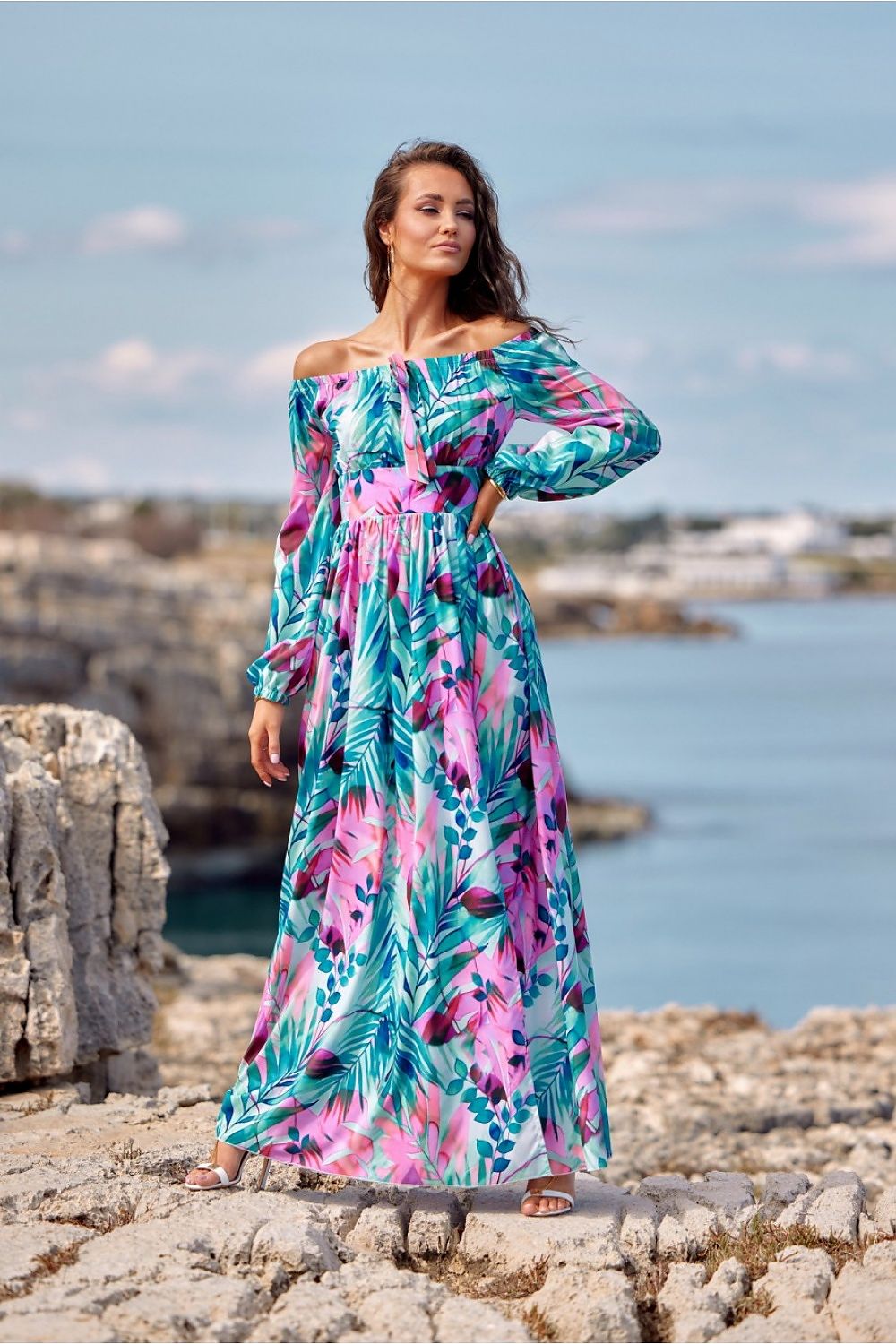  Sukienka Model SUK0362 L89 Multicolor - Roco Fashion 