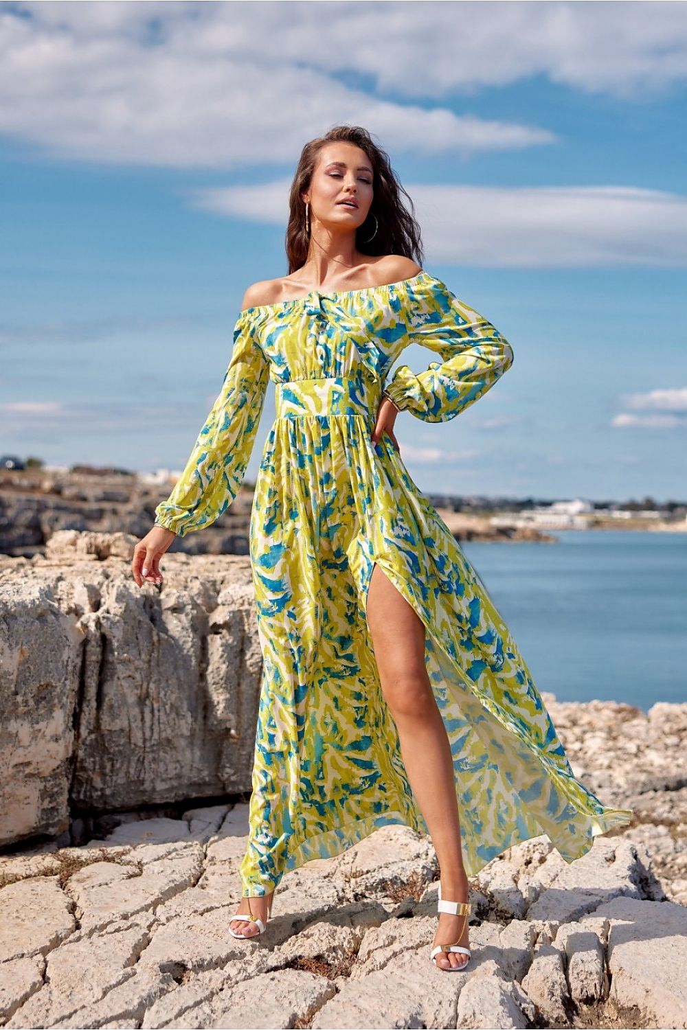  Sukienka Model SUK0362 L87 Multicolor - Roco Fashion 