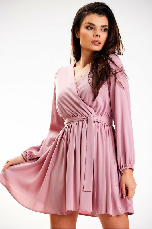  Sukienka Model A577 Dirty Pink - awama 