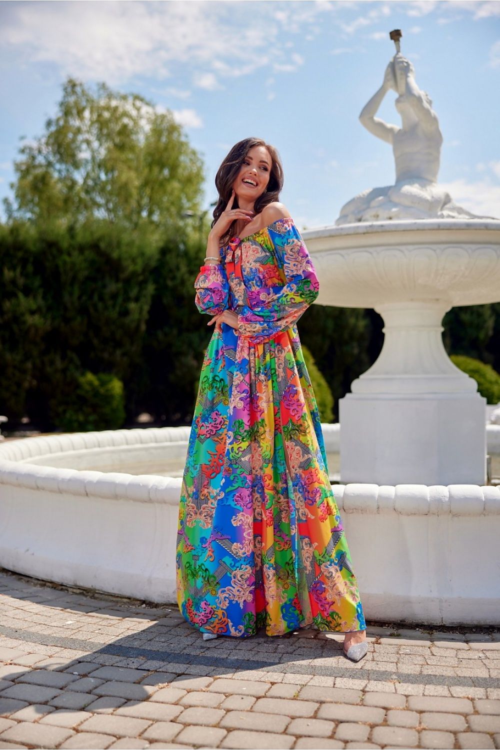  Sukienka Model SUK0362 S02 Multicolor - Roco Fashion 