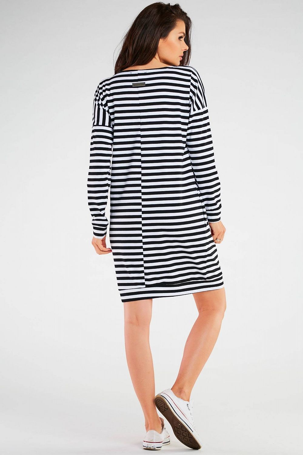  Sukienka Model M257 Black/Stripes - Infinite You 