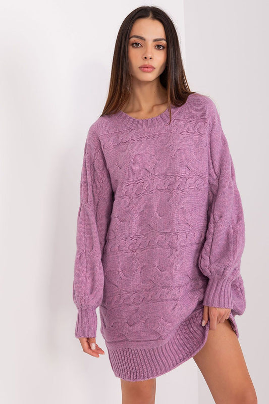   Sweter Damski Model AT-SW-2367.76P Violet - AT 