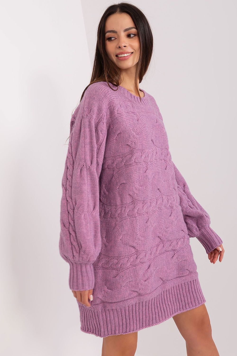   Sweter Damski Model AT-SW-2367.76P Violet - AT 