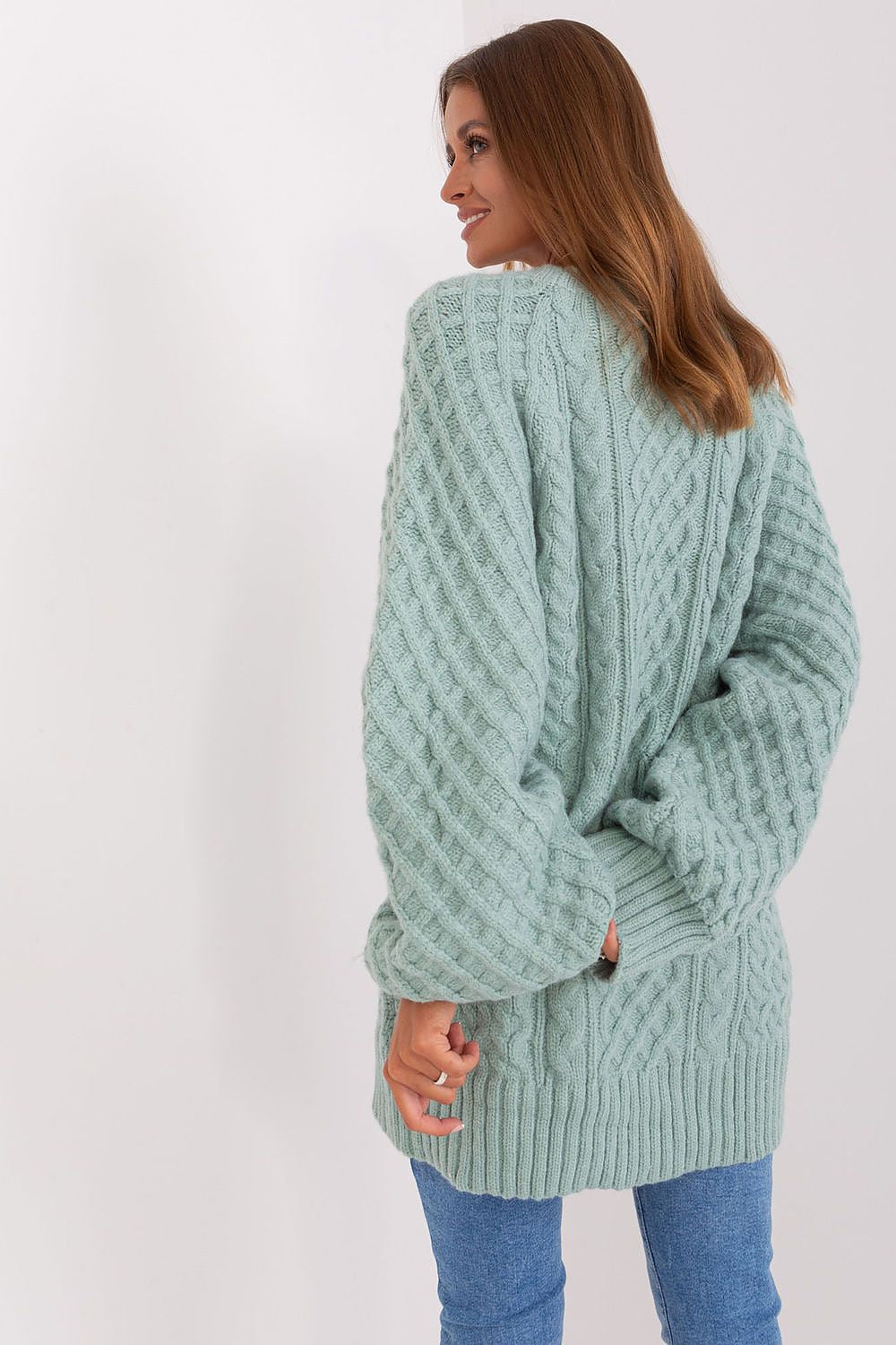   Sweter Damski Model AT-SW-2367-2.64P Mint - AT 