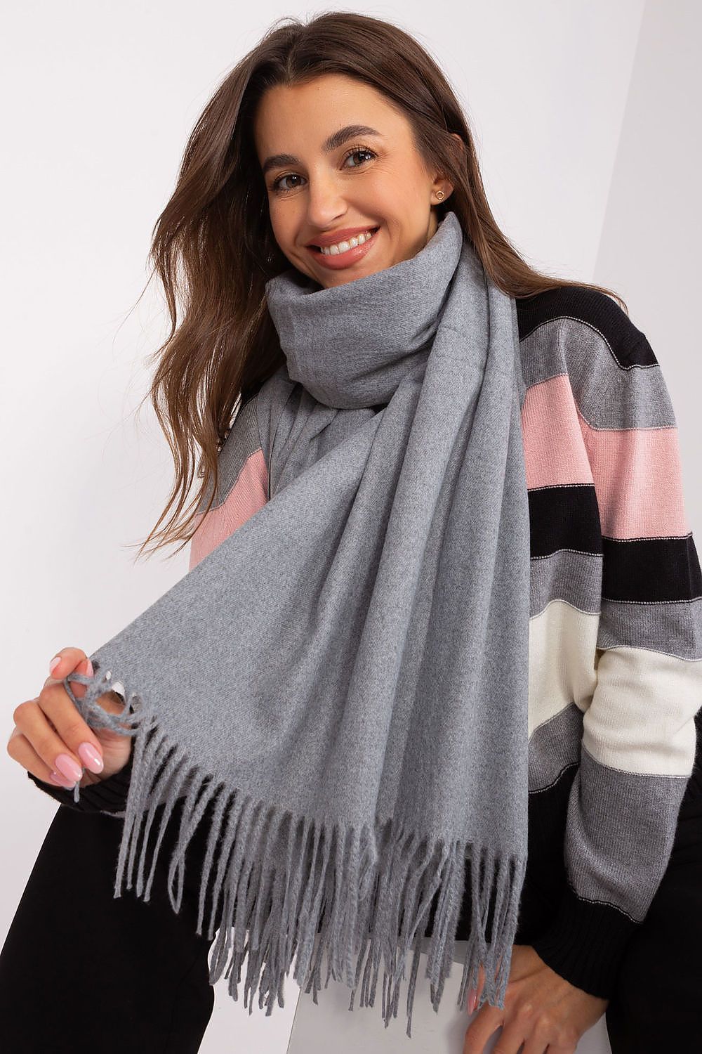   Szalik Model AT-SZ-23185.73P Dark Grey - AT 