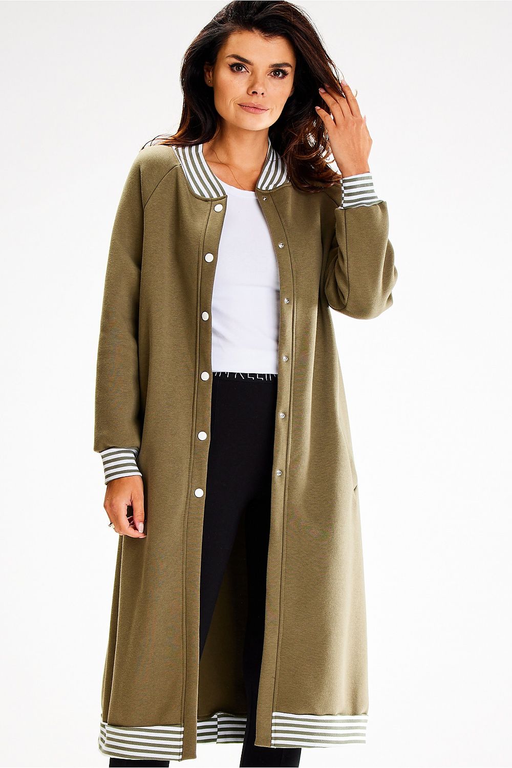   Bluza Damska Model A612 Khaki - awama 